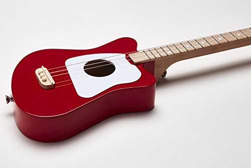 Red Mini Acoustic Guitar for Children and Beginners