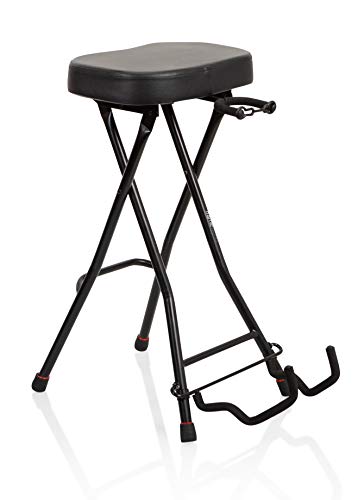 Gator Frameworks Foldable Guitar Stool with Padded Seat