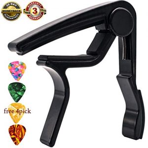 Capo Guitar Capo 2 Pack Capo Black kapo Clamp - Image 2