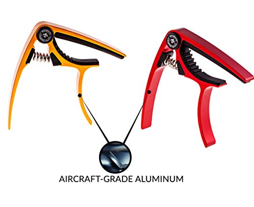 Guitar Capo (2 Pack) for Guitars, Ukulele, Banjo, Mandolin