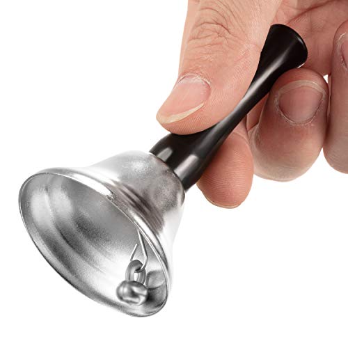 12 Pieces Metal Hand Bells Call Bell Service Hand Bells