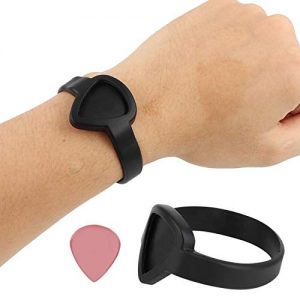 5 Pcs Portable Guitar Picks, Bracelet Picks Wrist Strap Ring Guitar - Image 3