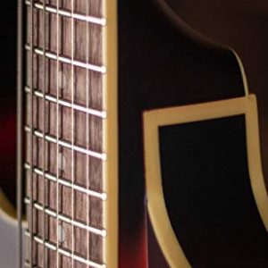 Ibanez Artcore 6-String Semi-Hollow-Body Electric Guitar – Sunburst Red Flat | Versatile, Durable, & High-Performance Sound - Image 5