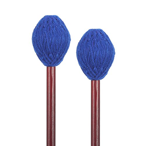 Hard Yarn Head Keyboard Marimba Mallets with Maple Handles