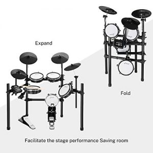 Donner DED-200 Electric Drum Set Kit Electronic with 5 Drums - Image 5