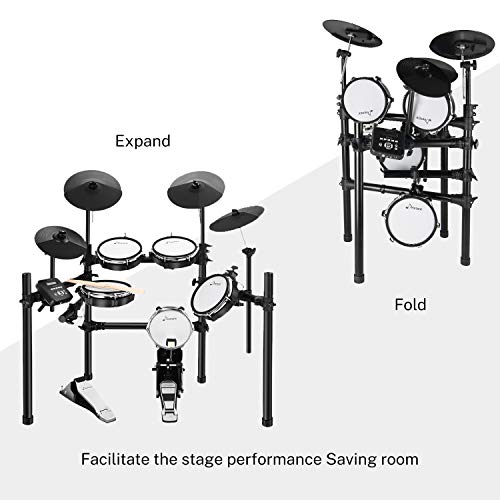 Donner DED-200 Electric Drum Set Kit Electronic with 5 Drums