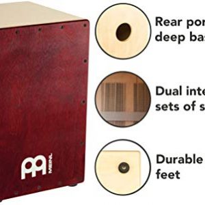 Meinl Cajon Box Drum with Internal Snares and FREE Bag - Image 3