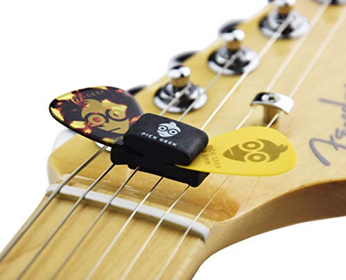 Pick Geek Guitar Pick Capo Bundle Set | 33 x Premium Assorted Guitar Picks