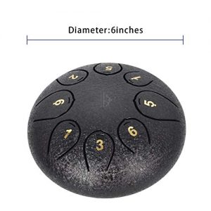 Pan Drum Percussion Steel Drum Instrument with Mallets - Image 4