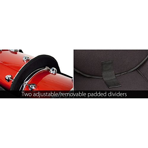 Multi-Tom Drum Bag with Wheels by Protec