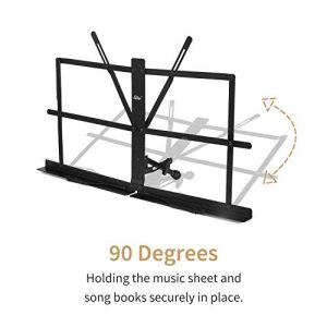 Eastar Tabletop Music Stand, Table Top Adjustable - Image 5