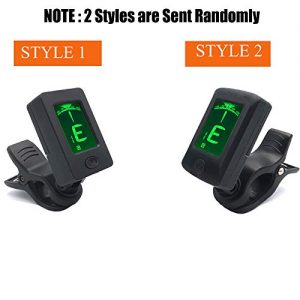 Guitar Tuner Clip-On Tuner with Guitar Capo Rosewood Color Capo - Image 7
