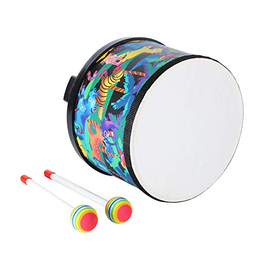 MelodyMates 8-inch Kids' Montessori Floor Tom Drum Set