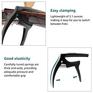 Guitar Capo 3 in 1 Zinc Alloy Metal Capo for Acoustic - Image 5