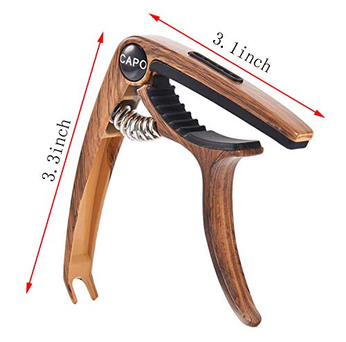 HUNDUN Guitar Capo Metal Capo for Acoustic and Electric Guitars