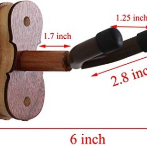 Guitar Stand Wall Hanger Wood Acoustic Guitar Stand - Image 6