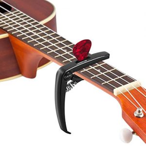 Professional Zinc Metal Guitar Capo with Pick Slot - Elevate Your Playing Experience with Easy Fret Changes and Bonus Guitar Picks - Image 3