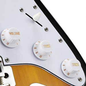 Donner DST-1SL Left Handed Full-Size Electric Guitar Kit: Strum Your Way to Success in Sunburst Style - Image 3