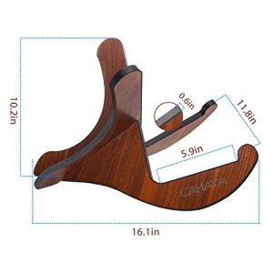 CAHAYA Guitar Stand Universal Wooden Guitar Stand - Image 7