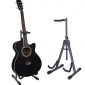 A-Frame Folding Cello/Bass Stand Adjustable Upright Guitar Stand Classic Extended Height-Fits Acoustic,Instrument Guitar Stands & Hangers -Accessories Home Or Studio