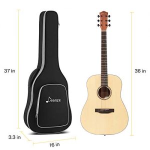 Donner 36 Inch Acoustic Guitar Gig Bag – Ultimate Protection with Waterproof Ripstop Nylon & Spacious Storage - Image 4