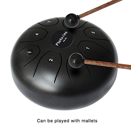 Steel Tongue Drum Steel Drums Flatsons Handpan Standard C Key 8 Notes