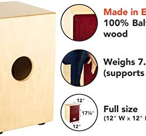 Meinl Cajon Box Drum with Internal Snares and FREE Bag - Image 2