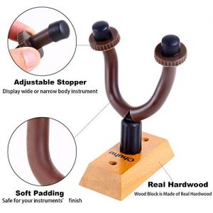 Guitar Wall Mount Hanger 2-Pack, Ohuhu Guitar Hanger - Image 2