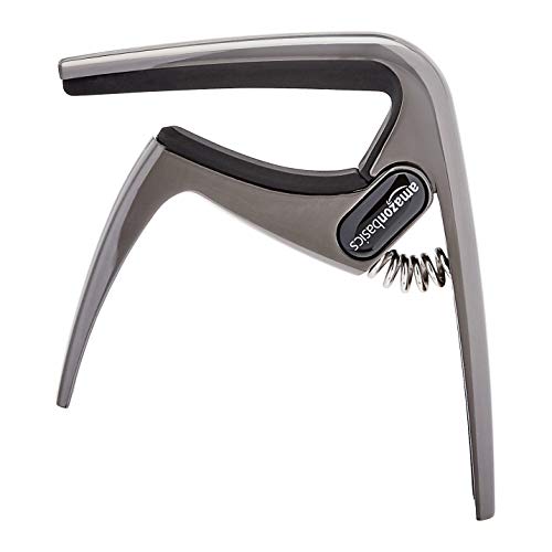 AmazonBasics Zinc Alloy Guitar Capo for Acoustic and Electric Guitar