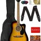 Fender FA-125CE Dreadnought Cutaway Acoustic-Electric Guitar