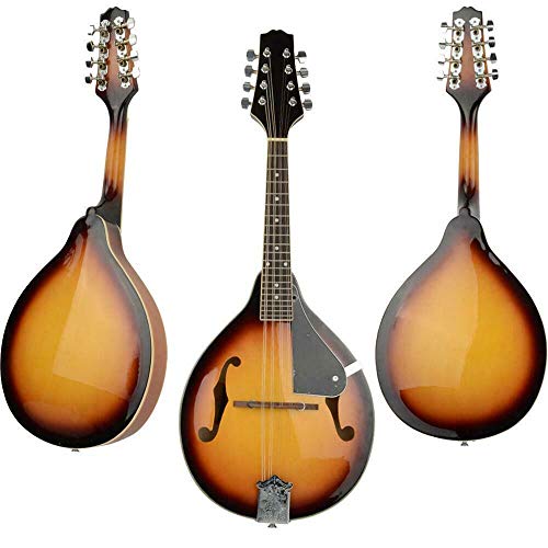 Set of Maple Wood Mandolin with Extra Strings