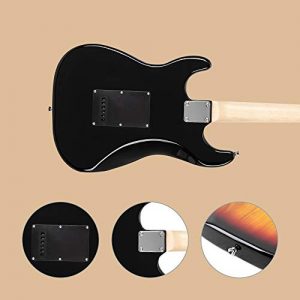 Where Music Begins: GLARRY Full Size Electric Guitar Bundle with 20W Amp - Image 7