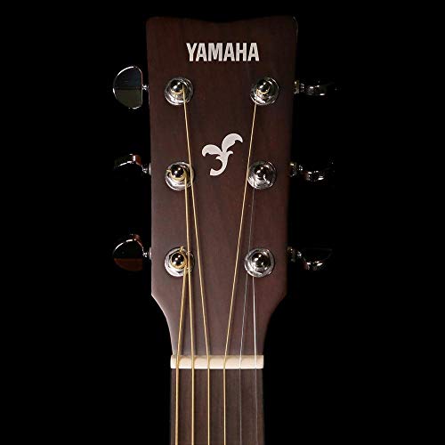 YAMAHA FS800 Small Body Solid Top Acoustic Guitar, Natural