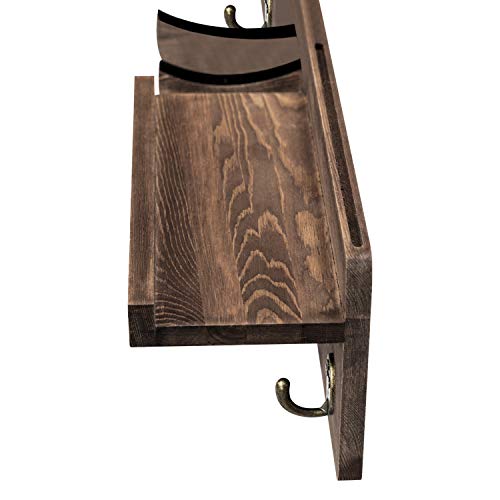 Wood Guitar Rack Wall Mounted, Hanging Bracket Guitar Hanger