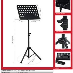 Gator Frameworks Lightweight Sheet Music Stand - Image 8