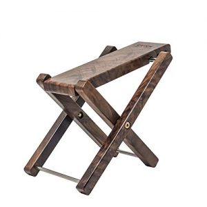 Guitar Playing Experience with our Black Walnut Wood Guitar Footstool - Image 7