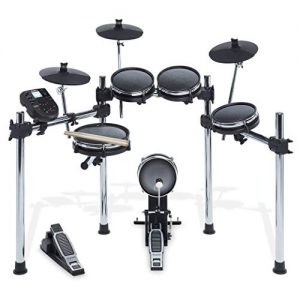 Eight-Piece Electronic Drum Kit with Mesh Heads