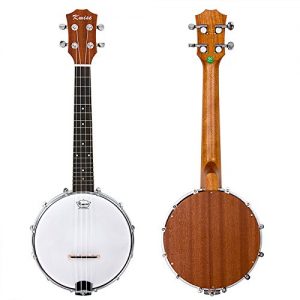 Banjo Ukulele Concert Size 23 Inch With Bag Tuner Strap - Image 3