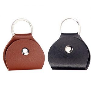 Guitar Pick Case keychain Pick Leather Holder Cases Bag - Image 3