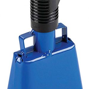 2 pack 7 in. steel cowbell/Noise makers with handles. - Image 7