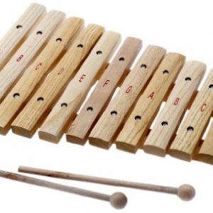 D'Luca XL12A 12 Notes Wood Xylophone with Music Cards