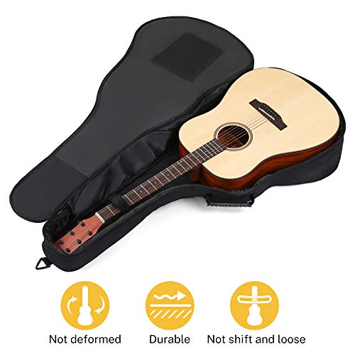 Donner 41 Inch Acoustic Guitar Gig Bag 0.5in Padding Sponge