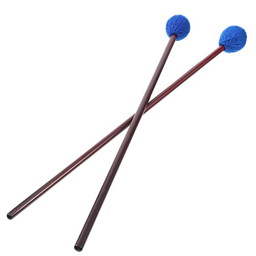 Hard Yarn Head Keyboard Marimba Mallets with Maple Handles