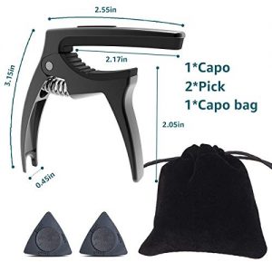 Guitar Capo 3 in 1 Zinc Alloy Metal Capo for Acoustic - Image 6
