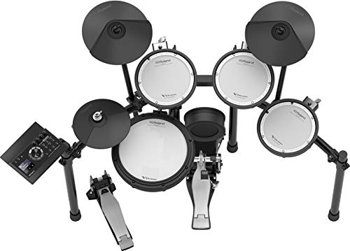 Roland TD-17KV-SV Compact Electronic Drum Kit – Pro-Level Sound & Coaching Features for Drummers