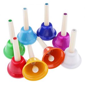 Alnicov Music Hand Bell Rhythm Band Kids Play Hand Bells - Image 5