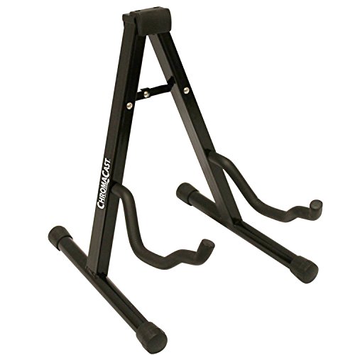 ChromaCast Universal Folding Guitar Stand with Secure Lock 2 Pack