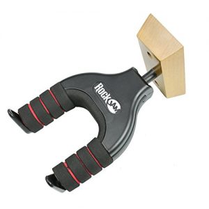 RockJam 2-Pack Guitar Hanger and Wall Mount Bracket Holder - Image 8