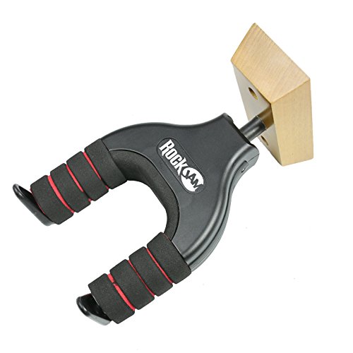 RockJam 2-Pack Guitar Hanger and Wall Mount Bracket Holder
