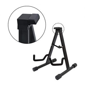 EastRock Guitar Stand 2-Pack – Adjustable Portable Tripod Holder for Acoustic, Electric Guitar & Bass with Foam Protection - Image 2